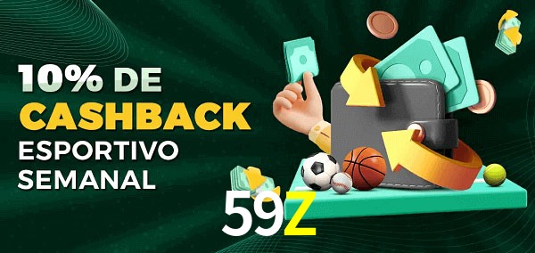 10% de bônus de cashback na 59Z
